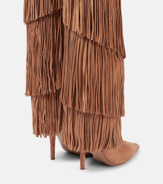 Botas Flecos Boho Chic - Lovelys