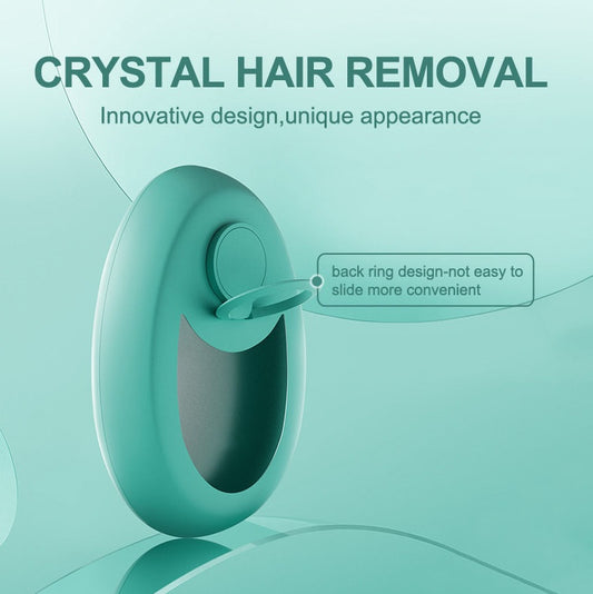 CRYSTAL HAIR REMOVAL – Depilación Suave con Nano Cristal · Sin Dolor · Sin Irritación