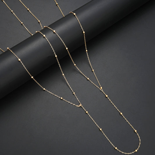 Cadena corporal “Golden Flow” ✨ | Elegancia minimalista - Lovelys