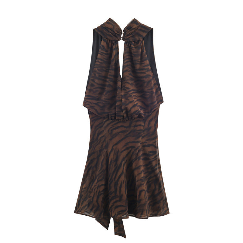 Vestido animal print “Wild Elegance” - Lovelys
