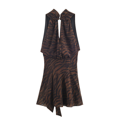 Vestido animal print “Wild Elegance” - Lovelys