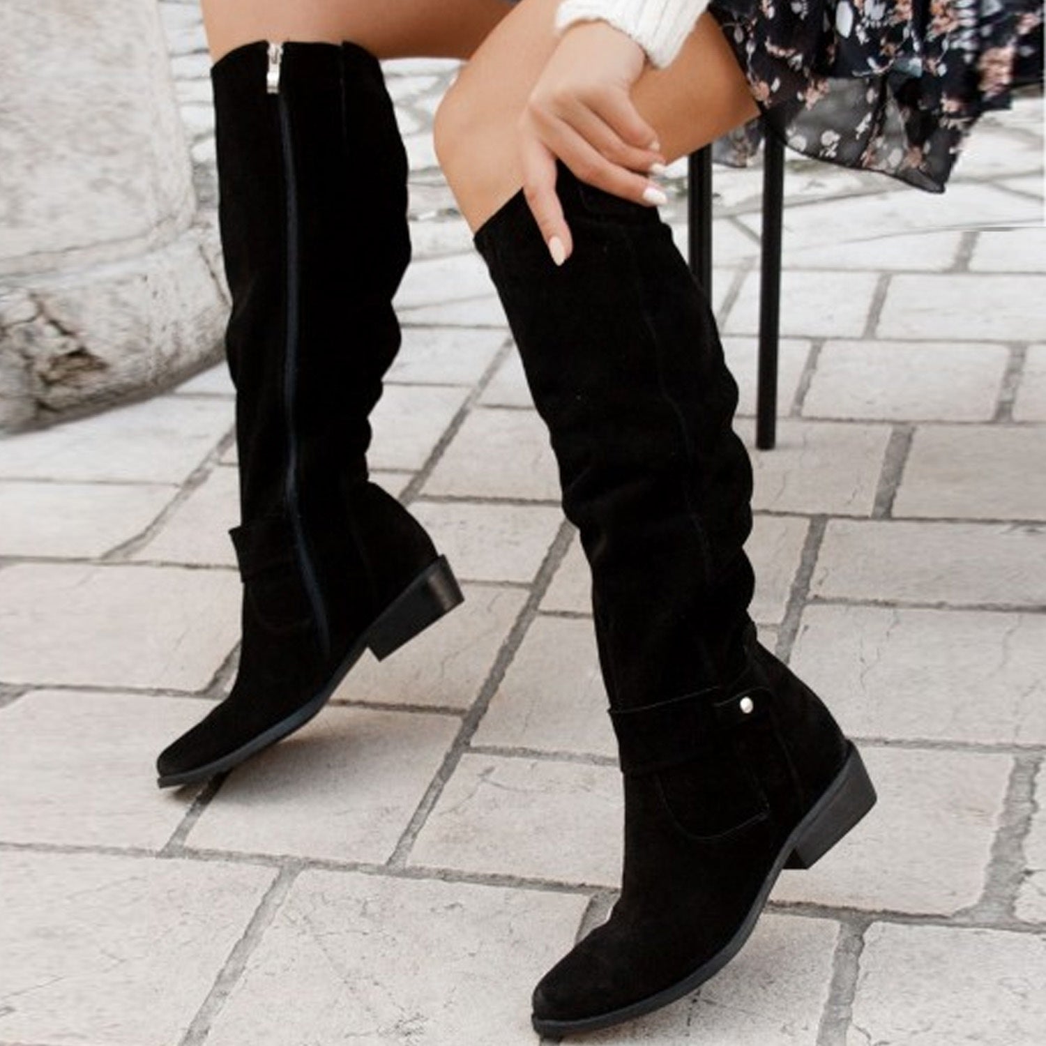 Botas altas de ante - Lovelys