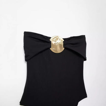 Body con decoración de metal - Lovelys