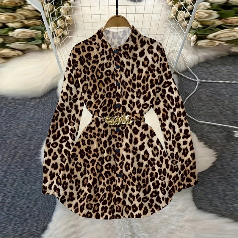 Camisa blanca con cinturón dorado | “Golden Chain” - Lovelys