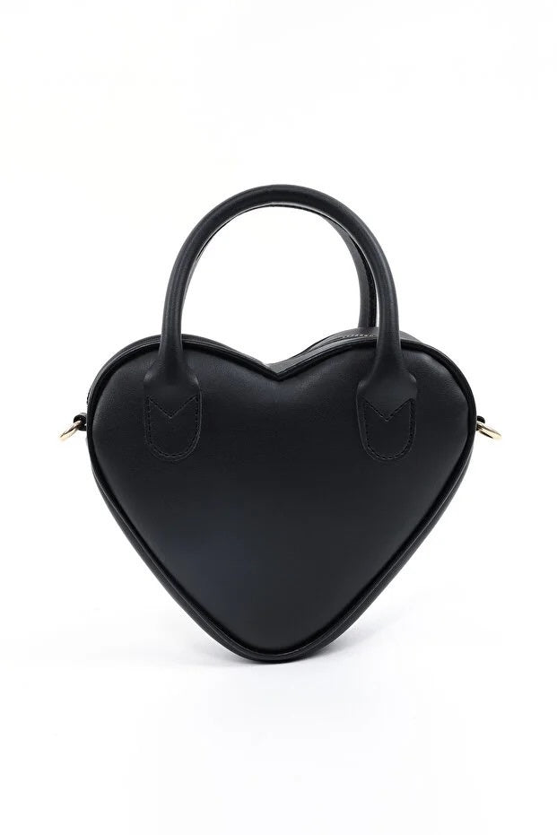 Bolso Corazón Negro