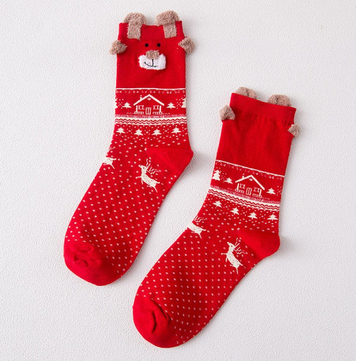 Santa Claus Christmas Socks