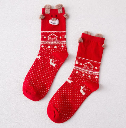 Santa Claus Christmas Socks