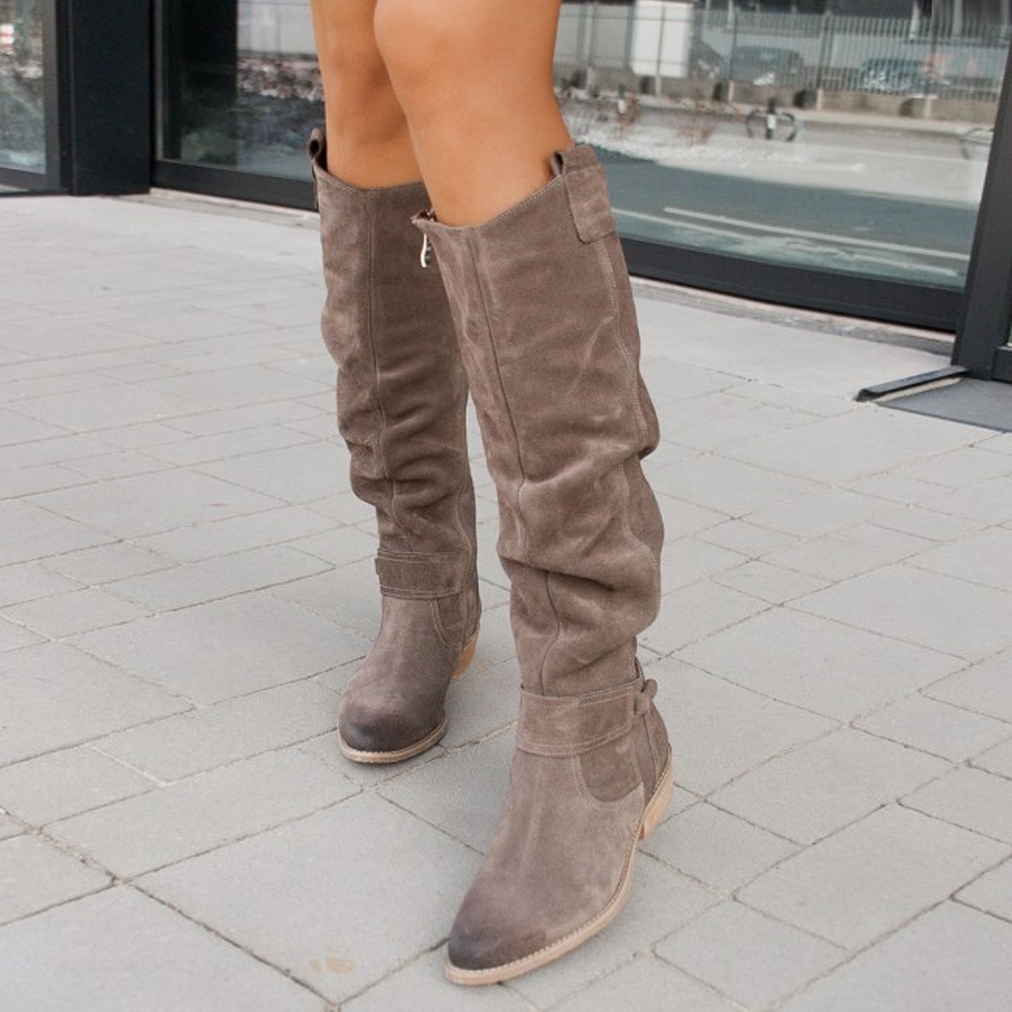Botas altas de ante - Lovelys