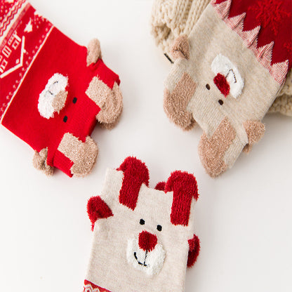Santa Claus Christmas Socks
