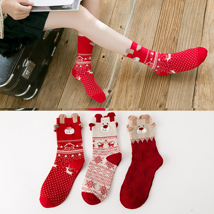 Santa Claus Christmas Socks