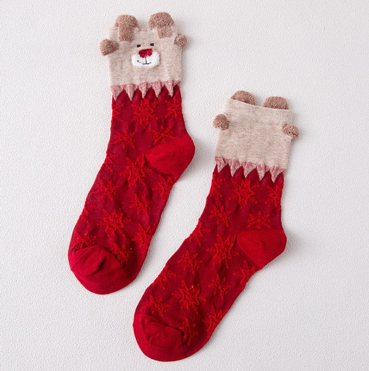 Santa Claus Christmas Socks