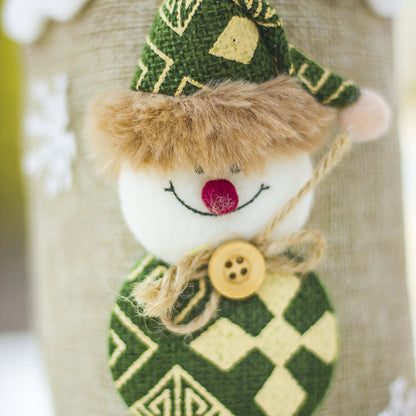 FUNDAS DE BOTELLA NAVIDEÑAS