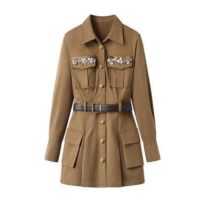 Vestido con cinturón - Lovelys