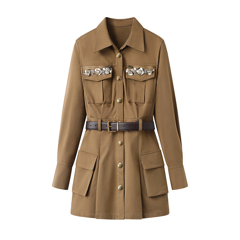 Vestido con cinturón - Lovelys