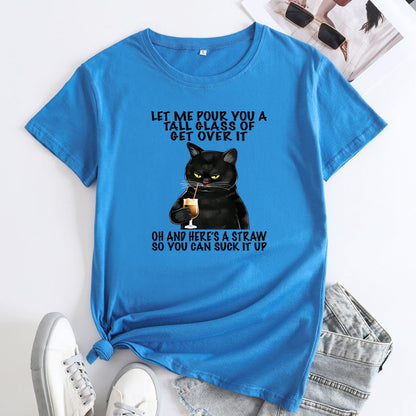 Camiseta estampado gato - Lovelys
