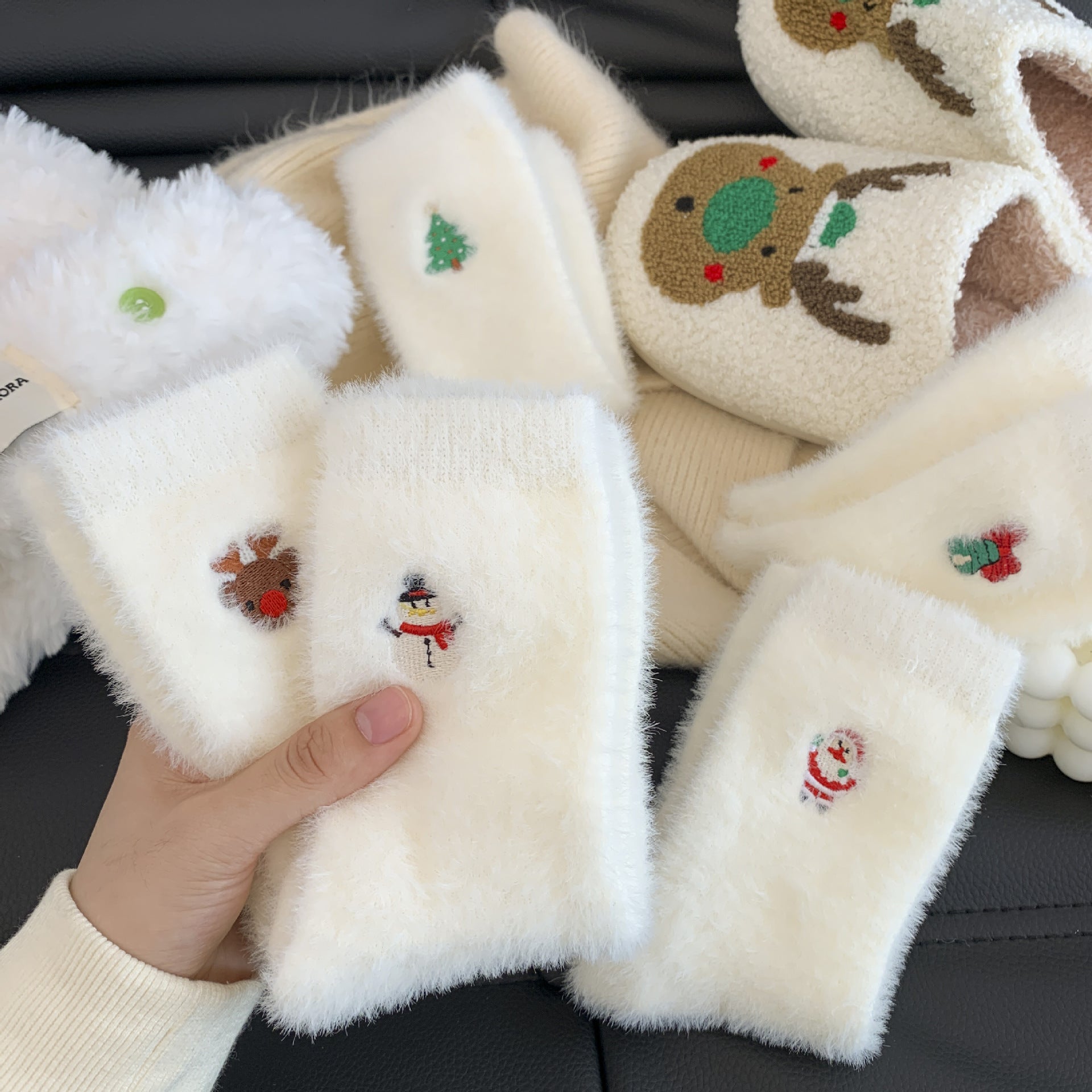 Calcetines “Xmas Cozy”  | Suavidad y espíritu navideño - Lovelys