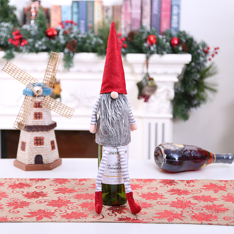 FUNDAS DE BOTELLA NAVIDEÑAS