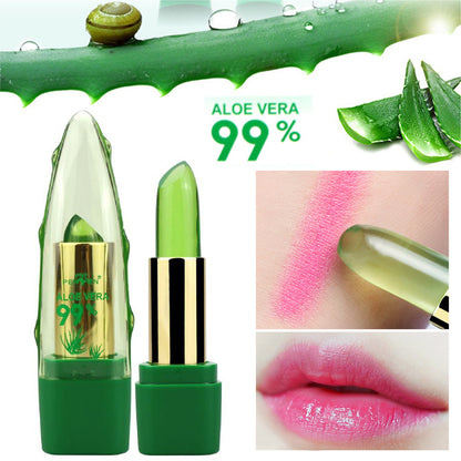 Brillo de labios con aloe vera 99%