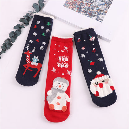 Santa Claus Christmas Socks