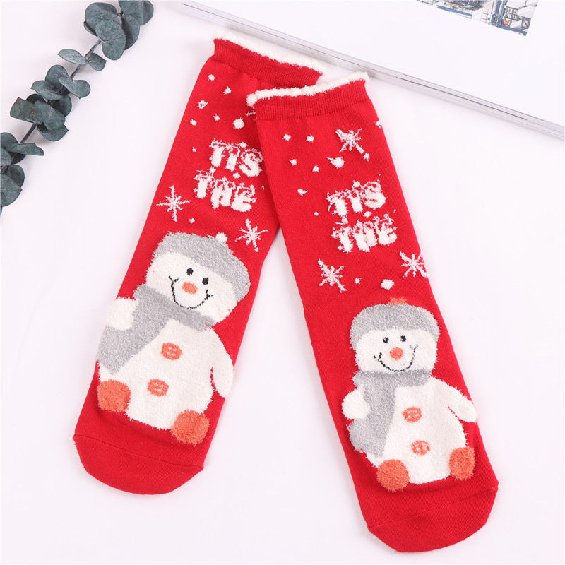 Santa Claus Christmas Socks
