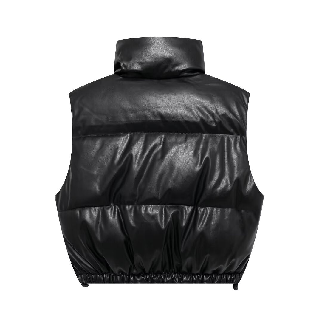 Chaleco cuero - Lovelys