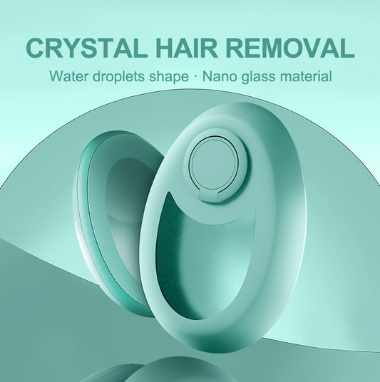 CRYSTAL HAIR REMOVAL – Depilación Suave con Nano Cristal · Sin Dolor · Sin Irritación