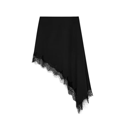 Falda Midi Satinada