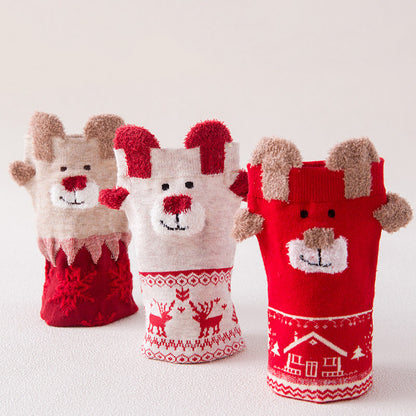 Santa Claus Christmas Socks