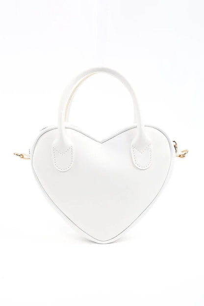 Bolso Corazón Blanco