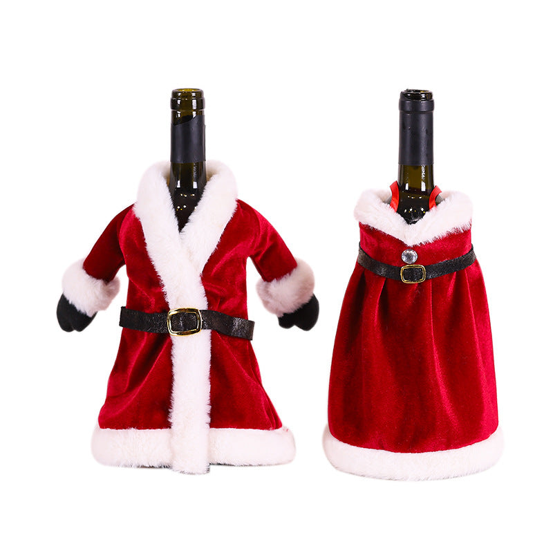 FUNDAS DE BOTELLA NAVIDEÑAS