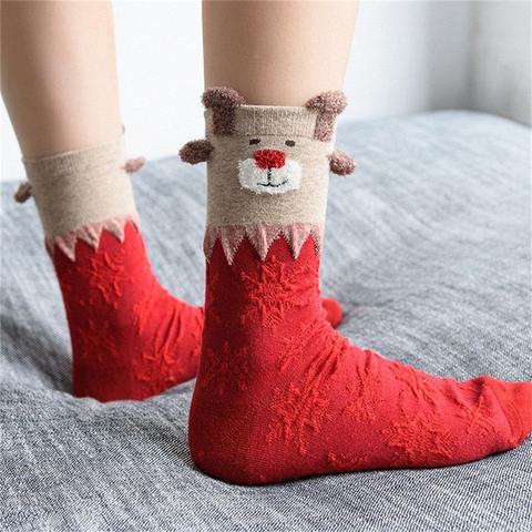Santa Claus Christmas Socks