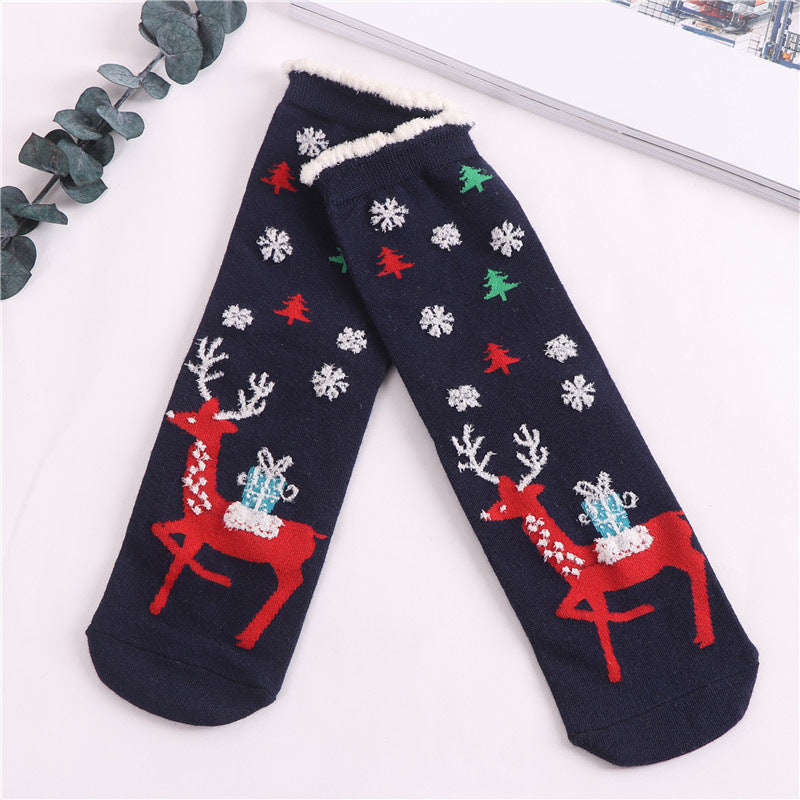 Santa Claus Christmas Socks