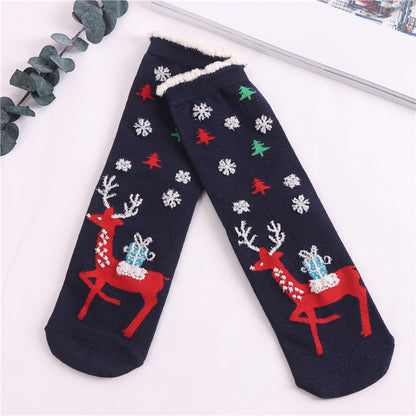 Santa Claus Christmas Socks