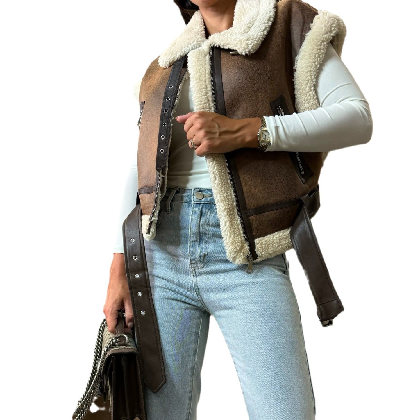 Chaleco Shearling Soft