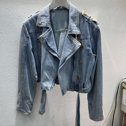 Cazadora Denim Botones - Lovelys