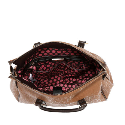 BOLSO CON RUEDAS MONOGRAMA (AZUL)