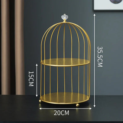 Organizador de maquillaje de metal. - Lovelys