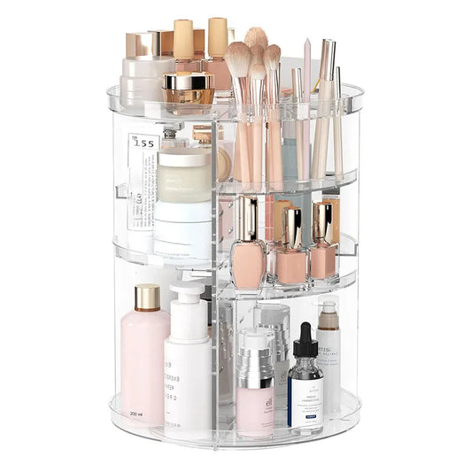 Organizador de maquillaje giratorio. - Lovelys
