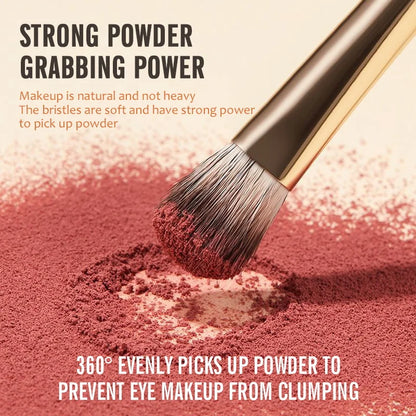 Set de 8 Brochas de Maquillaje · Con Estuche. - Lovelys