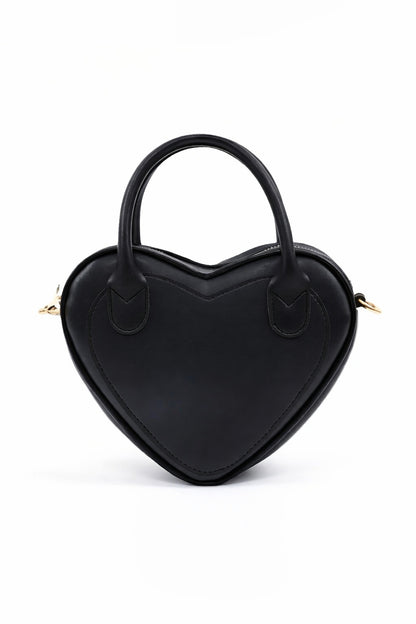 Bolso Corazón Negro