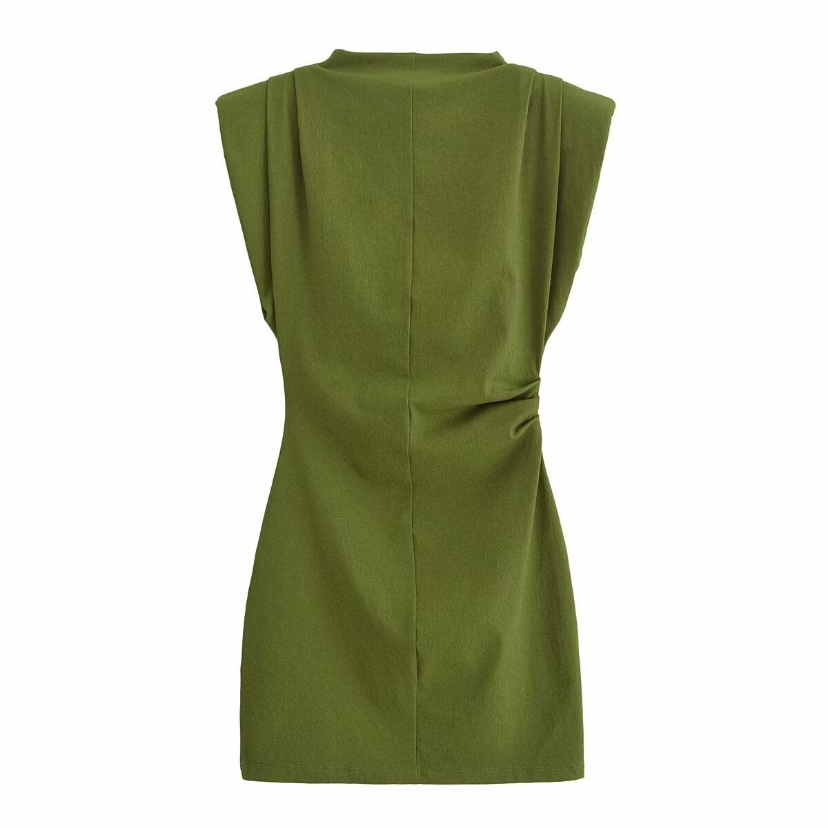 Vestido “Verona” con pliegues laterales | Elegancia minimalista - Lovelys