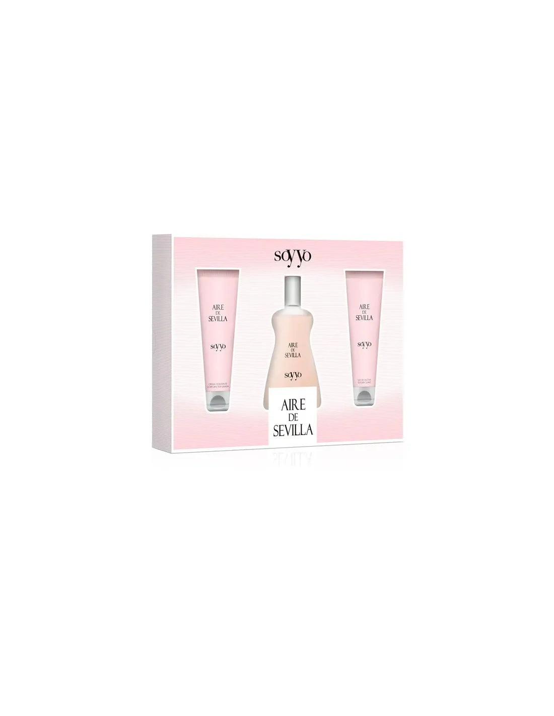 Cofre original Aire de Sevilla Soy Yo con eau de toilette, gel de ducha y crema corporal