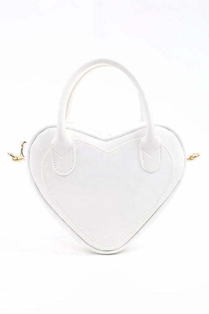 Bolso Corazón Blanco