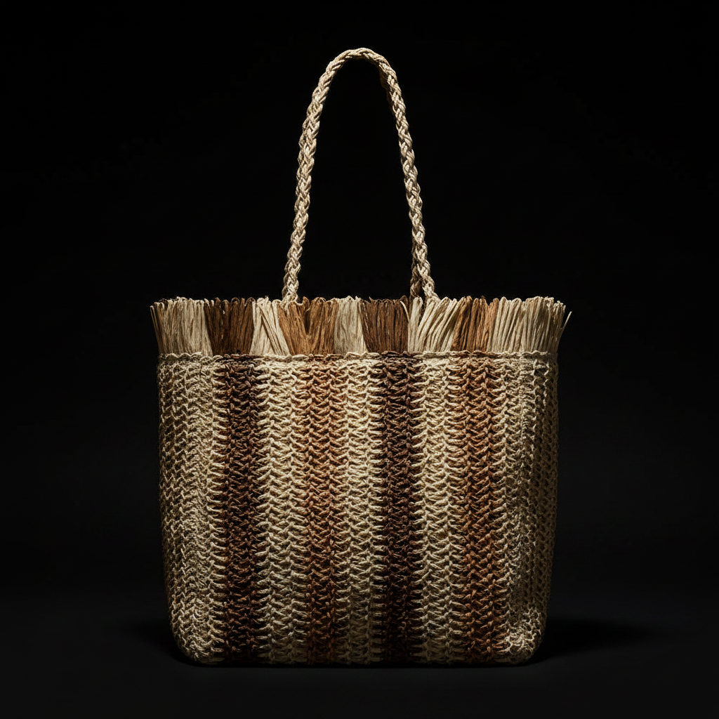 Bolso Mykonos – Beige fondo negro