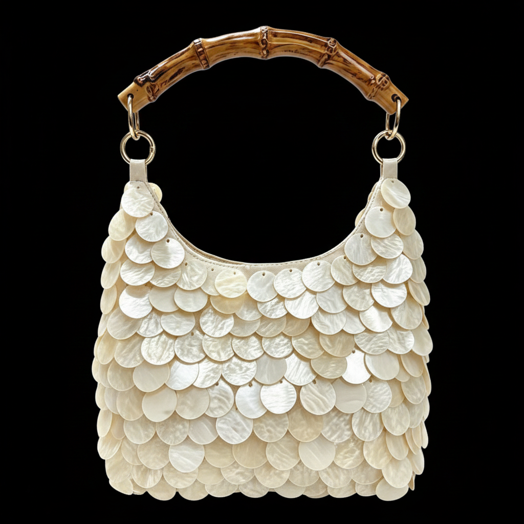 Bolso Nácar Bambú — foto 1