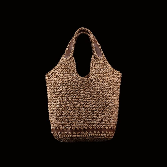 Bolso Savannah – Camel fondo negro