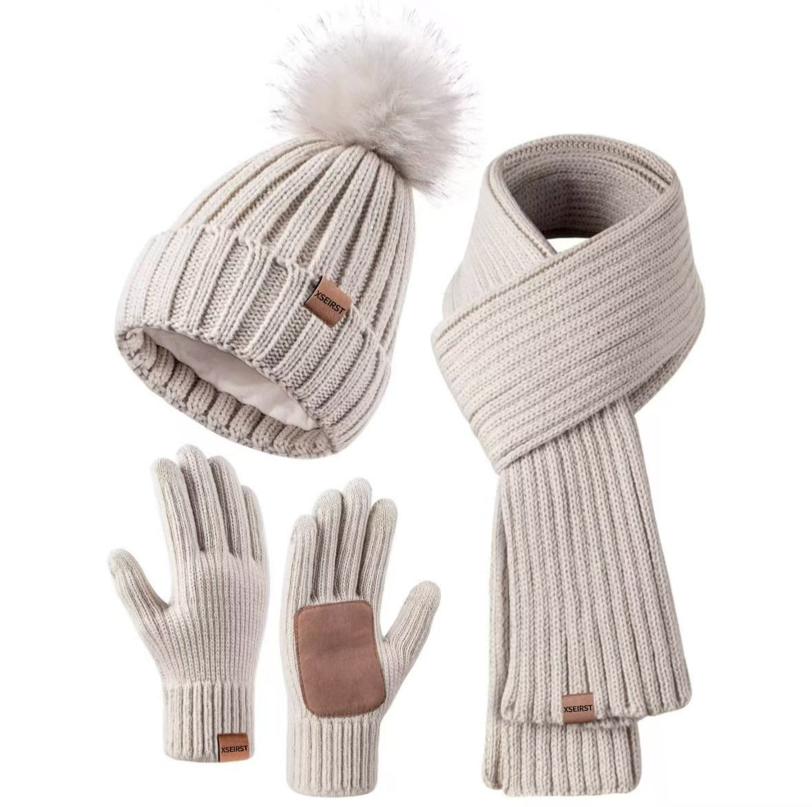 Conjunto Winter Cozy – Gorro, Bufanda y Guantes