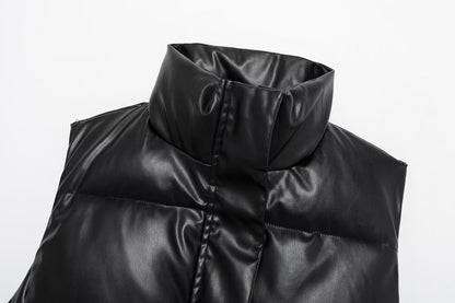 Chaleco cuero - Lovelys