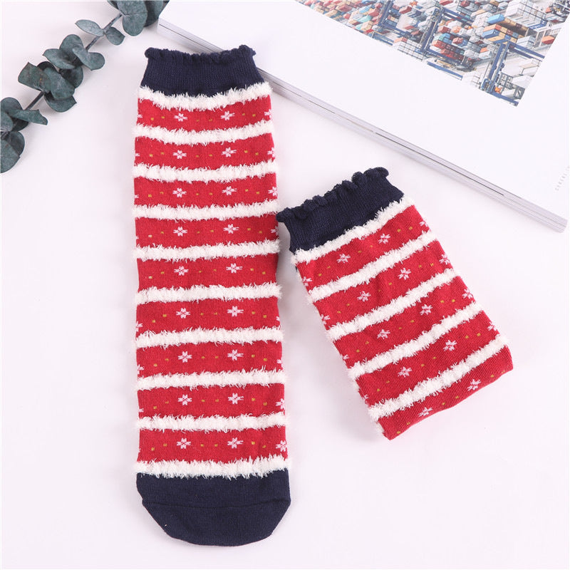 Santa Claus Christmas Socks