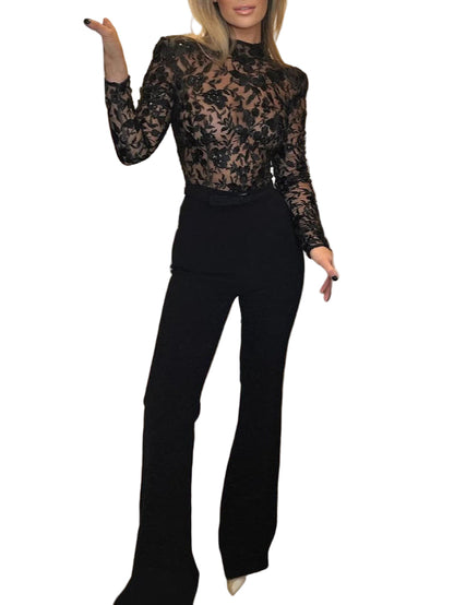 Mono de manga larga de encaje - Lovelys